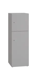 DOMINIT 32 úložná skříň 2-boxová, 1367x450x400 mm, šedá